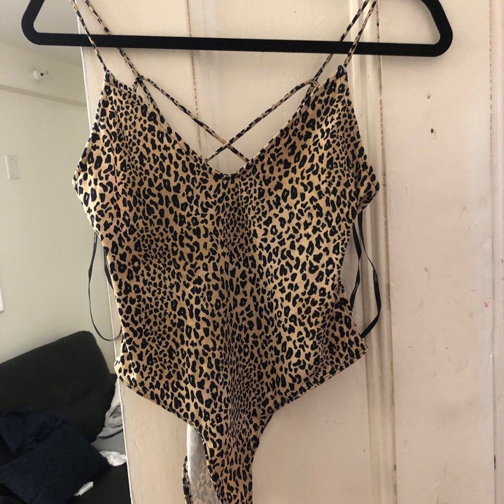 Leopard Print Bodysuit